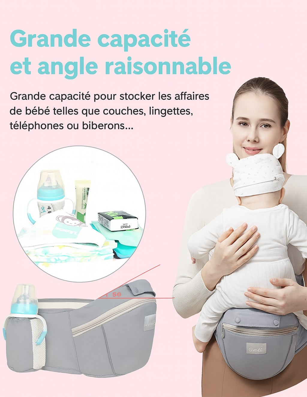 Porte-bébé Ergonomique